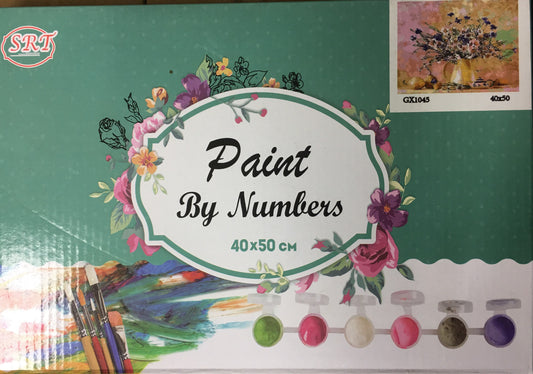 Piant by Numbers - Flowers in Vase